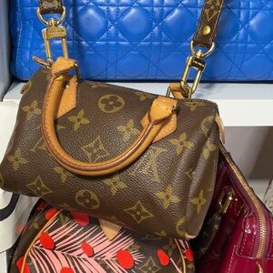 Louis Vuitton Mini Speedy Shoulder Bag
